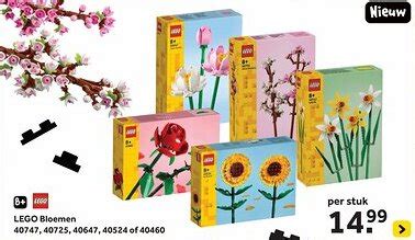 intertoys lego bloemen.